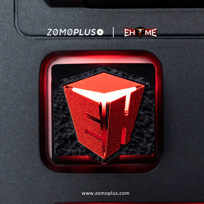 ZOMOPLUS X EHOME OFFICIAL COLLABORATION TRANSLUCEN black red