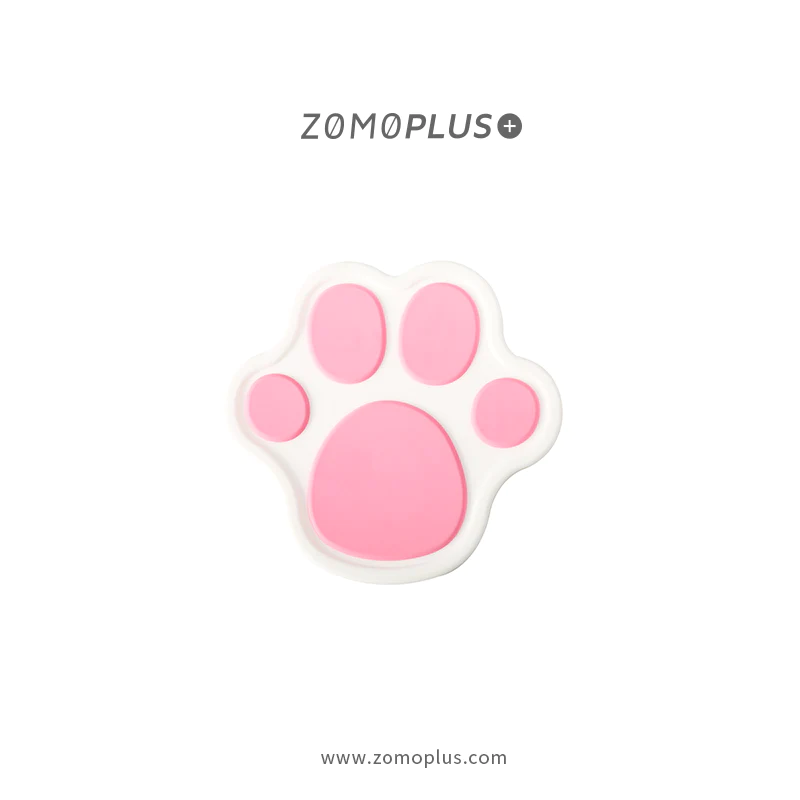 Cat Paw Coaster White/Pink