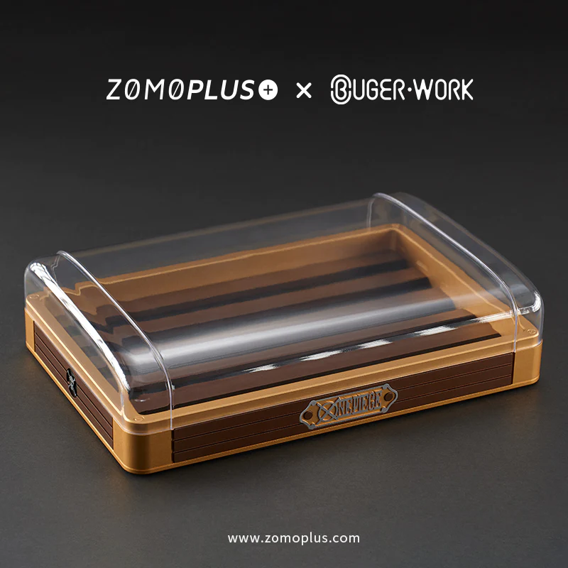 ZOMOPLUS X BUGER WORK METAL KEYCAP BOX One Piece Edition