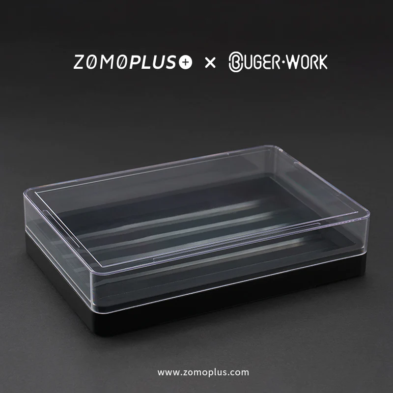 ZOMOPLUS X BUGER WORK METAL KEYCAP BOX Basic Edition   Anodized Black