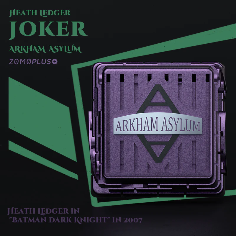 [Group Buy] ZOMOPLUS 5th Joker Artisan Keycap   Ar Arkham Asylum